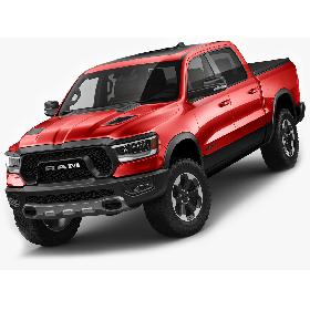 3D model Ram 1500 Rebel 2019